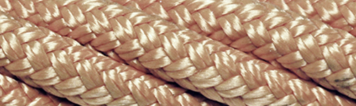 Beige Farbe des Seils